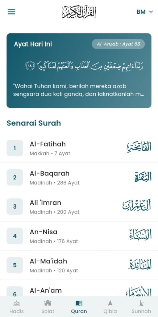 fungsi quran
